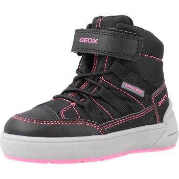 Zapatos Niña Botas Geox J SLEIGH GIRL B ABX Negro