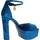 Zapatos Mujer Sandalias Kurt Geiger London SHOREDITCH HIGH PLATFOR Azul
