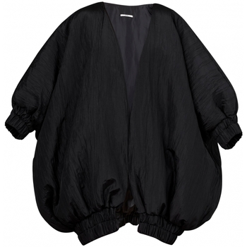 textil Mujer Abrigos Buzina Jacket SP02 - Black Negro