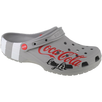 Zapatos Pantuflas Crocs Classic Coca-Cola Light X Clog Gris