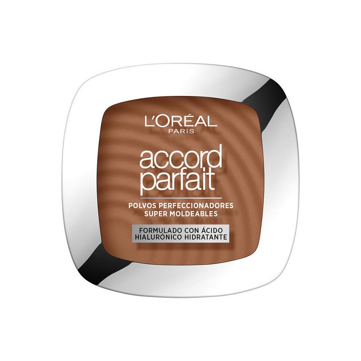 Belleza Mujer Base de maquillaje L'oréal Accord Parfait Polvo Fundente Hyaluronic Acid 8.5d 