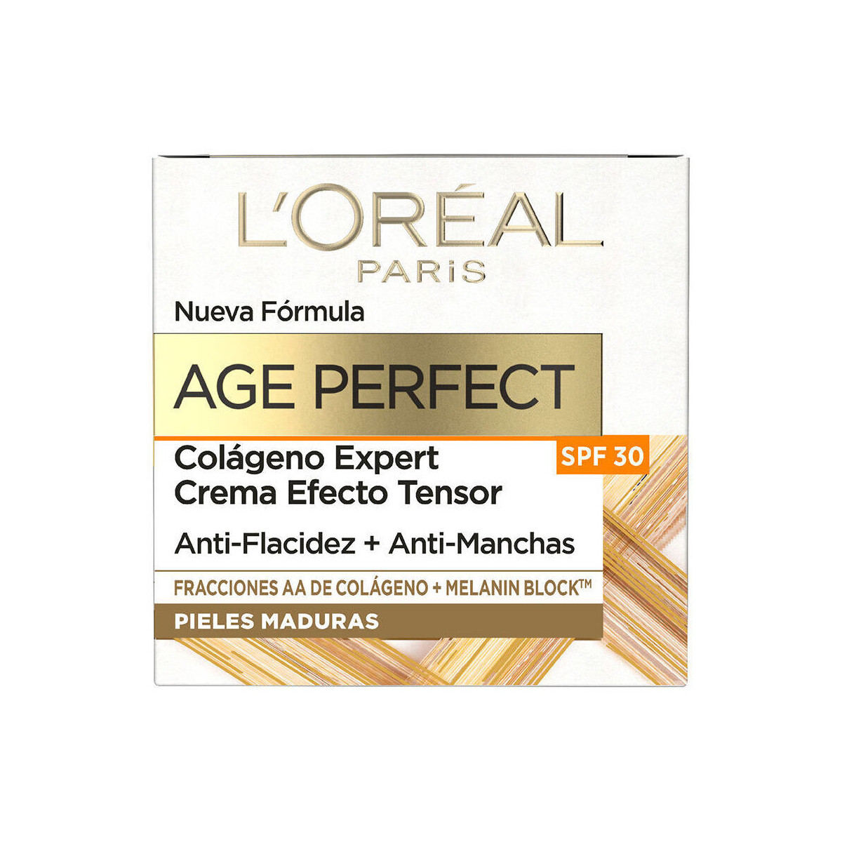 Belleza Antiedad & antiarrugas L'oréal Age Perfect Crema Efecto Tenso Spf30 