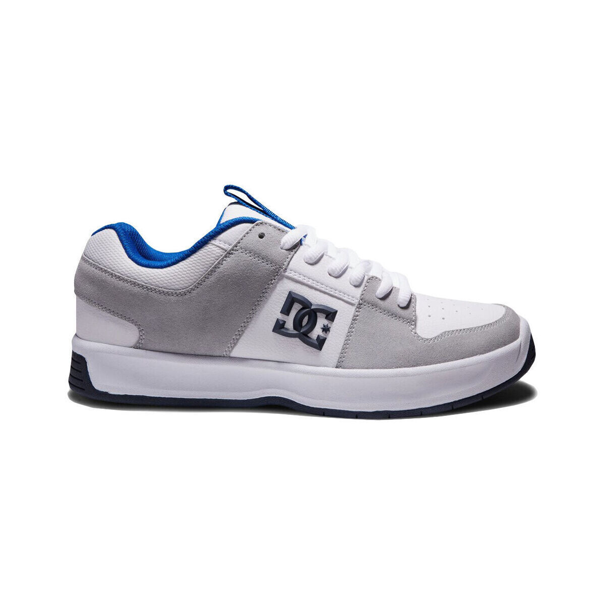 Zapatos Hombre Deportivas Moda DC Shoes Lynx zero ADYS100615 WHITE/BLUE/GREY (XWBS) Blanco