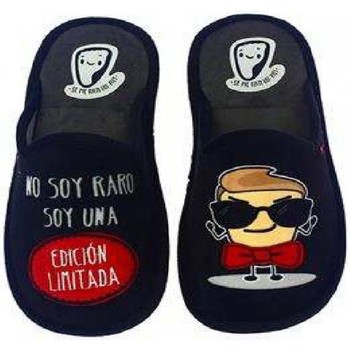Zapatos Hombre Pantuflas Se Me Rien Los Pies JONAS91 Negro