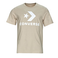 textil Hombre Camisetas manga corta Converse GO-TO STAR CHEVRON LOGO Beige