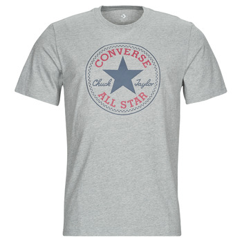 textil Hombre Camisetas manga corta Converse GO-TO ALL STAR PATCH LOGO Gris