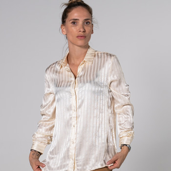 textil Mujer Tops / Blusas THEAD.  Blanco