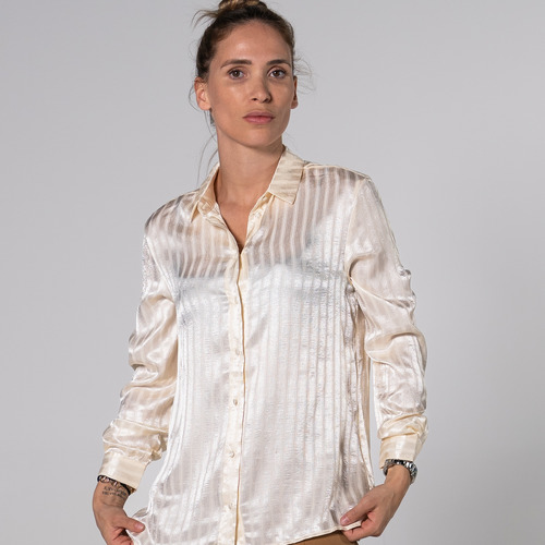 textil Mujer Tops / Blusas THEAD. CHRISTY TOP Crema