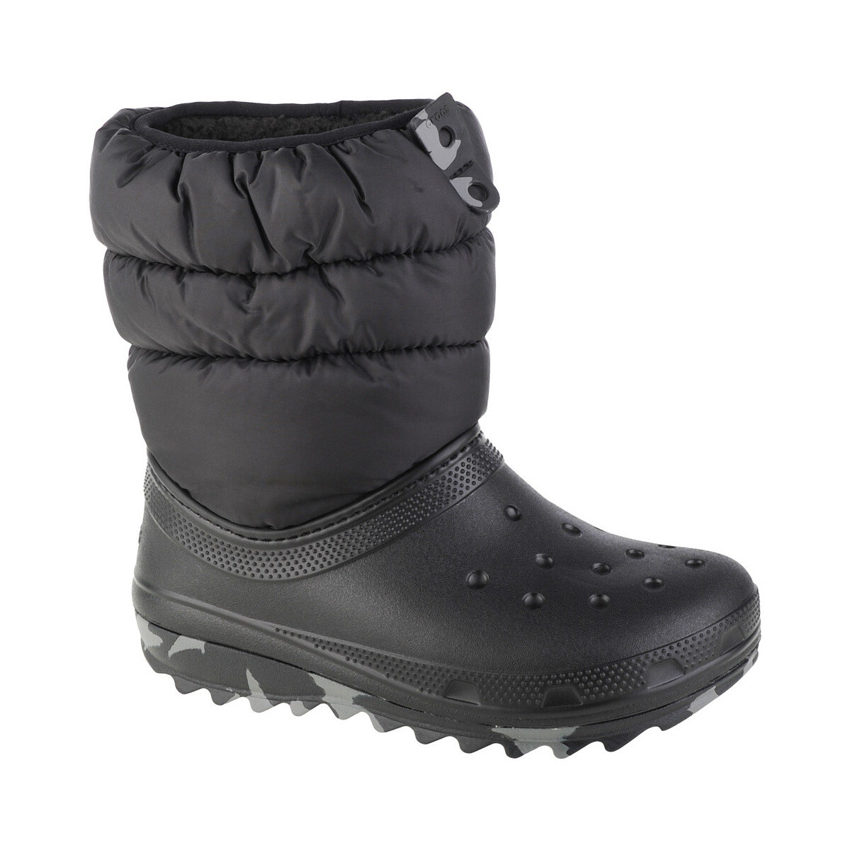 Zapatos Niño Botas de nieve Crocs Classic Neo Puff Boot Kids Negro