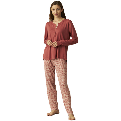 textil Mujer Pijama J&j Brothers JJBCP0201 Rojo