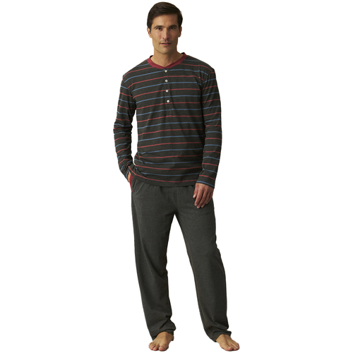 textil Hombre Pijama J&j Brothers JJBCP5700 Gris