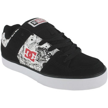 Zapatos Hombre Deportivas Moda DC Shoes Dp pure ADYS400094 BLACK/WHITE/RED (XKWR) Negro