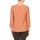 textil Mujer Camisetas manga larga Color Block 3214723 Coral