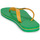 Zapatos Hombre Chanclas Ipanema IPANEMA CLASSICA BRASIL II AD Verde / Amarillo