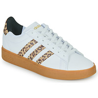 Zapatos Mujer Zapatillas bajas Adidas Sportswear GRAND COURT 2.0 Blanco / Leopardo / Gum