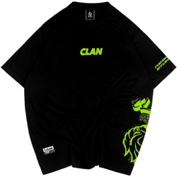 textil Hombre Camisetas manga corta Clan  Negro