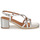 Zapatos Mujer Sandalias Jonak 88-TBC-CUIR-METALLISE-ARGENT Plateado