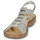 Zapatos Mujer Sandalias Rieker 62850-90 Rosa / Plata