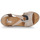 Zapatos Mujer Sandalias Rieker 624H6-60 Beige