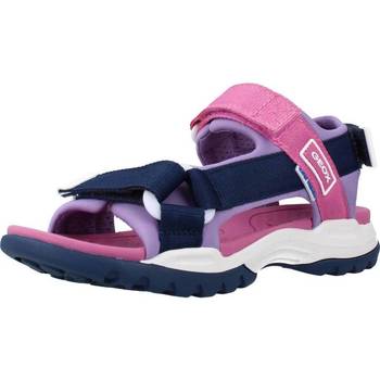 Zapatos Niña Sandalias Geox J BOREALIS GIRL A Violeta