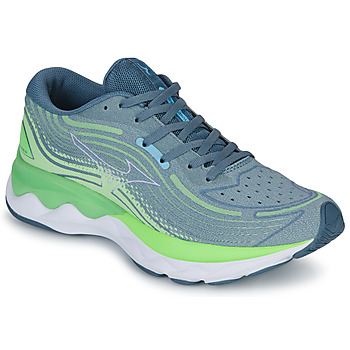 Zapatos Hombre Running / trail Mizuno WAVE SKYRISE 4 Azul / Verde