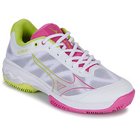 Zapatos Mujer Tenis Mizuno WAVE EXCEED LIGHT PADEL Blanco / Rosa / Amarillo