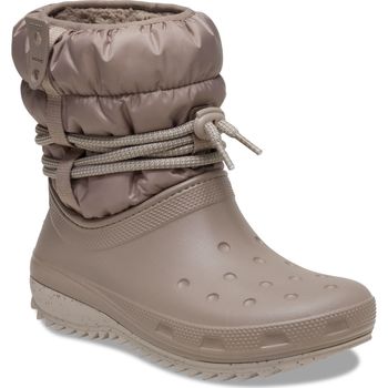 Crocs Crocs™ Classic Neo Puff Luxe Boot Women's Mushroom