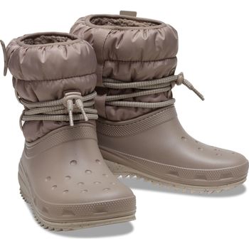 Crocs Crocs™ Classic Neo Puff Luxe Boot Women's Mushroom