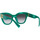 Relojes & Joyas Mujer Gafas de sol Miu Miu Occhiali da Sole Miu Miu MU01YS 15H09S Verde