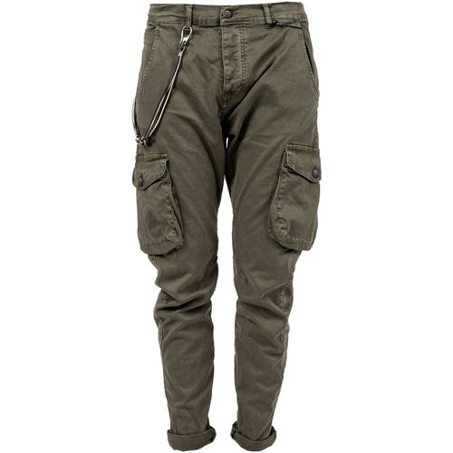 textil Hombre Pantalones Xagon Man A22032 CR 8023 Verde
