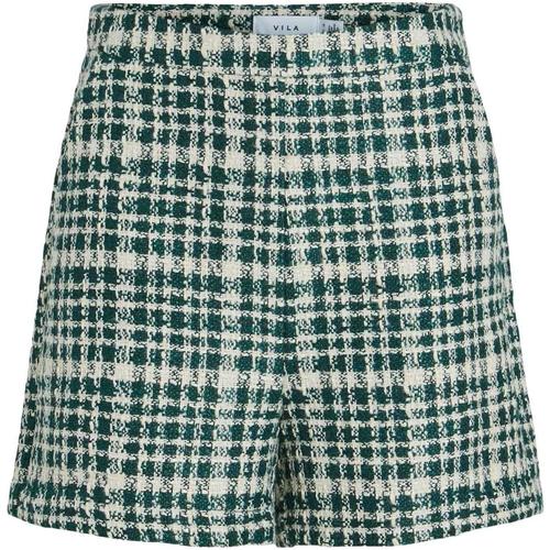 textil Mujer Shorts / Bermudas Vila VICLEMA HW SHORTS Verde