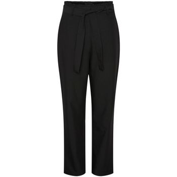 textil Mujer Pantalones Pieces 17133543 OCBOSS-BLACK Negro