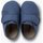 Zapatos Niña Bailarinas-manoletinas Pisamonas Badana Blucher Bebé Cinta Adhesiva Azul
