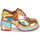 Zapatos Mujer Derbie Irregular Choice AMAZON WARRIOR Oro / Rojo / Azul