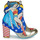 Zapatos Mujer Botines Irregular Choice STRONGER TOGETHER Azul / Rojo / Oro