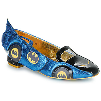 Zapatos Mujer Bailarinas-manoletinas Irregular Choice BATMOBILE KICKS Azul / Negro / Amarillo
