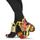 Zapatos Mujer Botines Irregular Choice CHASING JUSTICE Negro / Rojo / Amarillo