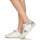 Zapatos Mujer Zapatillas bajas Philippe Model PRSX LOW WOMAN Blanco / Rosa