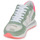Zapatos Mujer Zapatillas bajas Philippe Model TRPX LOW WOMAN Verde / Rosa / Fluo