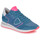 Zapatos Mujer Zapatillas bajas Philippe Model TRPX LOW WOMAN Azul / Rosa