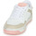 Zapatos Mujer Zapatillas bajas Philippe Model LYON LOW WOMAN Blanco / Rosa / Amarillo / Fluo