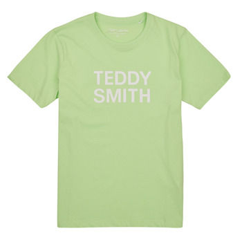 textil Niño Camisetas manga corta Teddy Smith TICLASS 3 MC JR Verde / Claro