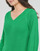 textil Mujer Jerséis Vero Moda VMNEWLEXSUN LS DOUBLE V-NCK BLOU GA REP2 Verde