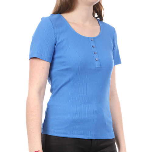 textil Mujer Tops y Camisetas Only  Azul