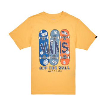 textil Niños Camisetas manga corta Vans BOARDVIEW SS Amarillo