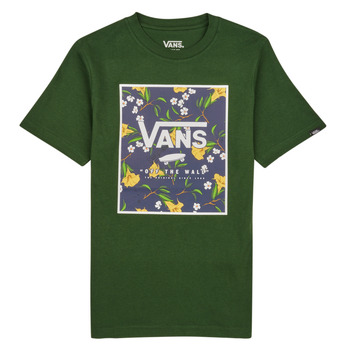 textil Niños Camisetas manga corta Vans BY PRINT BOX BOYS Verde