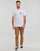 textil Hombre Camisetas manga corta Vans ORIGINAL TALL TYPE SS TEE Blanco