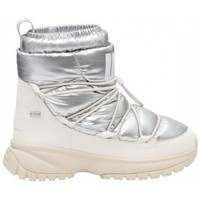 Zapatos Mujer Botas UGG botin nylon acolchado preparado para temperaturas extremas Plata