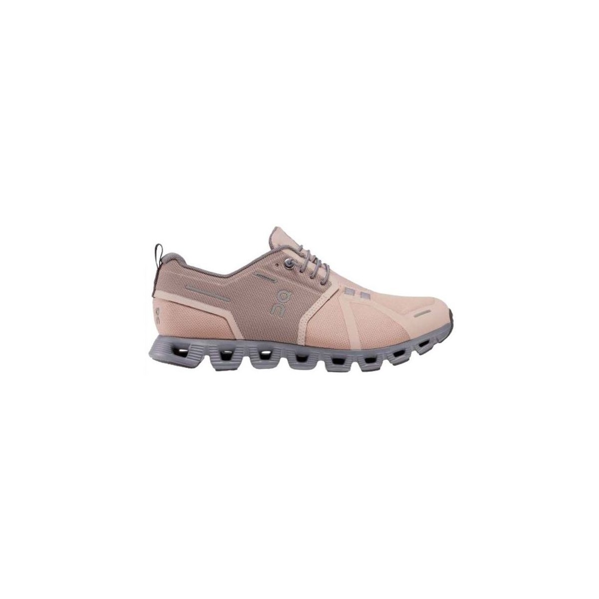 Zapatos Mujer Deportivas Moda On Running Zapatillas Cloud 5 Waterproof Mujer Rose/Fossil Rosa