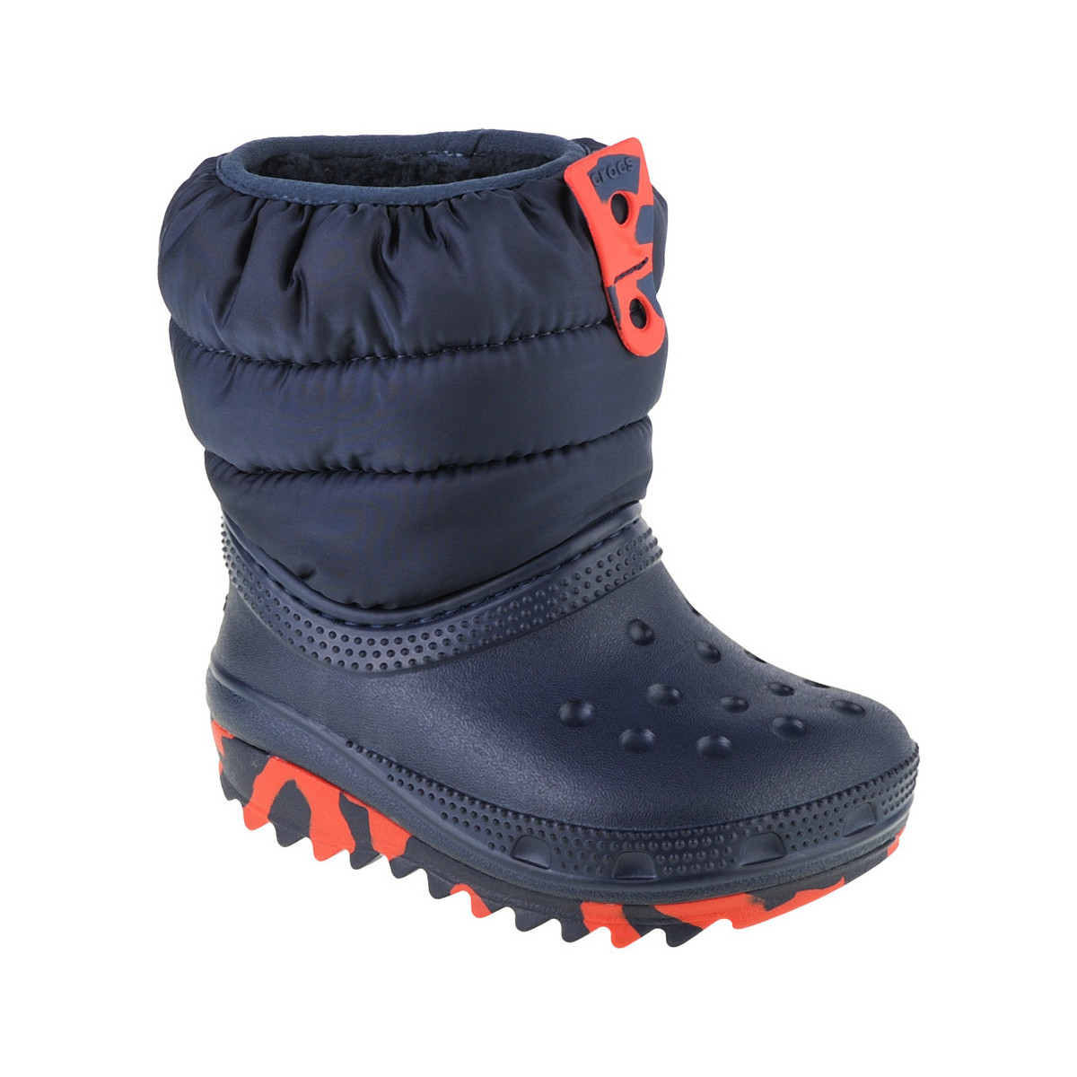 Zapatos Niño Botas de nieve Crocs Classic Neo Puff Boot Toddler Azul